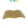 ACCECAN Rascador para Gato Curvo 44 x 21 x 4 cm