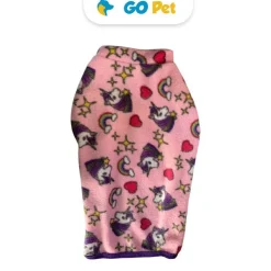 ACCECAN Ropa Polar Diseño Unicornio Rosado Claro