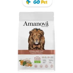 Amanova Gato Adulto Esterilizado Pollo 1.5 Kg