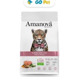 Amanova Gato Adulto Esterilizado Salmón 1.5 Kg