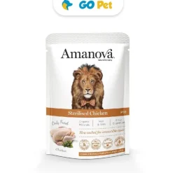 Amanova Gato Adulto Esterilizado Pollo 85 gr