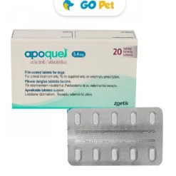 Zoetis Apoquel 5.4 mg - Perros de 9 a 13.5 Kg x 20 Tabletas