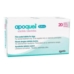 Zoetis Apoquel 5.4 mg - Perros de 9 a 13.5 Kg x 20 Tabletas