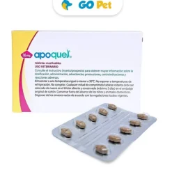 Zoetis Apoquel NUEVO Masticable 16.0 mg - Perros de 27 a 39.9 Kg x 20 Tabletas