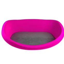 BASA Cama Sleepy L + Colchoneta Fucsia