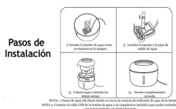 BASA Fuente para Mascota Oasis Blanco 2.5 L