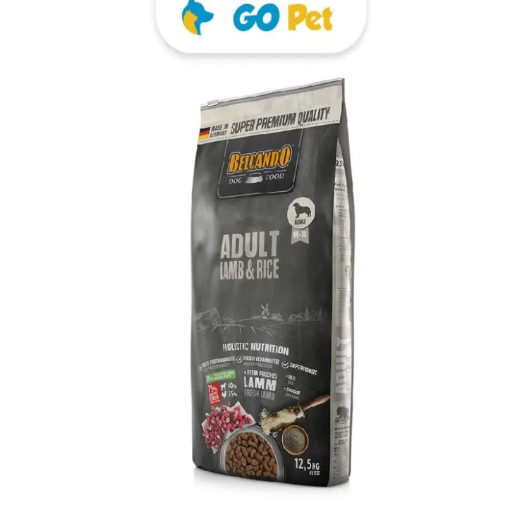BELCANDO Adult Cordero & Arroz 12.5 Kg - Adulto Rz. Med/ Grande