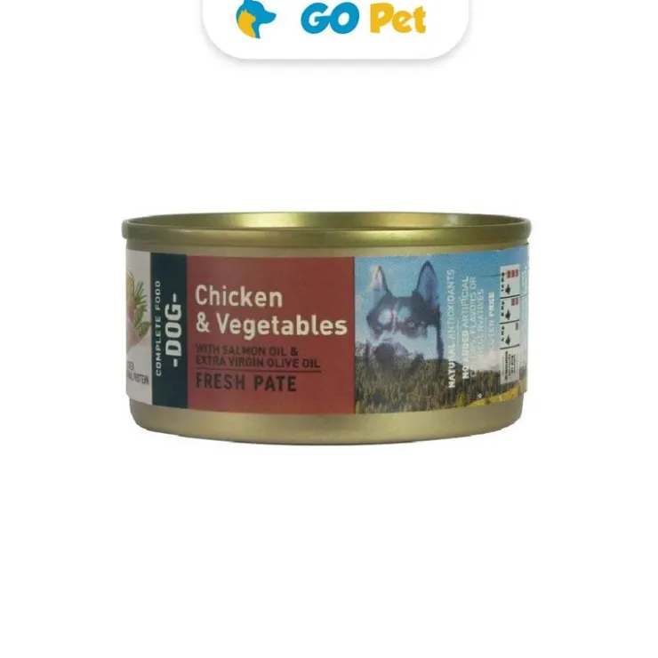 Bravery Chicken & Vegetables Adult Dog Wet Food 80 Gr - Perro Adulto- Pollo