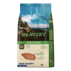 Bravery Chicken Mini Puppy Small Breeds - Cachorro Pollo Raza Pequeña y Mini 7 kg