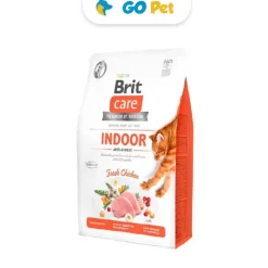 Brit Care Cat Grain Free Indoor Anti-Stress 2 Kg - Adulto - Pollo