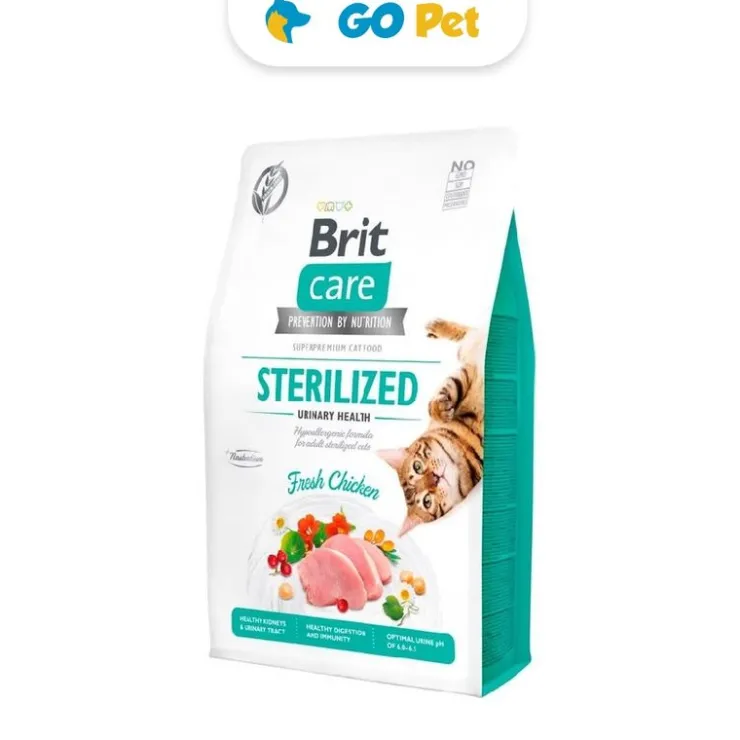 Brit Care Cat Sterilized Urinary Health 2 Kg - Adulto Esterilizado - Pollo