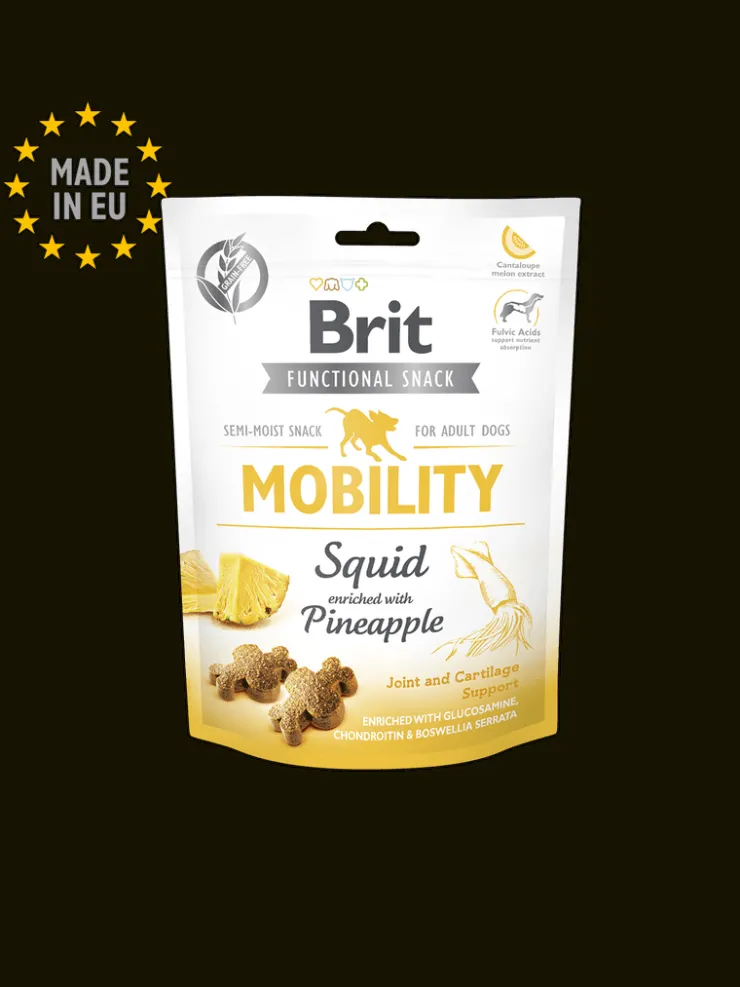 Brit Care Dog Functional Snack Mobility Squid 150 Gr
