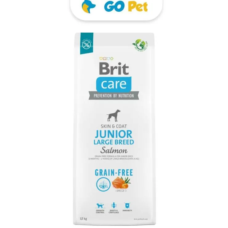 Brit Care Grain Free Junior Salmón 12 Kg