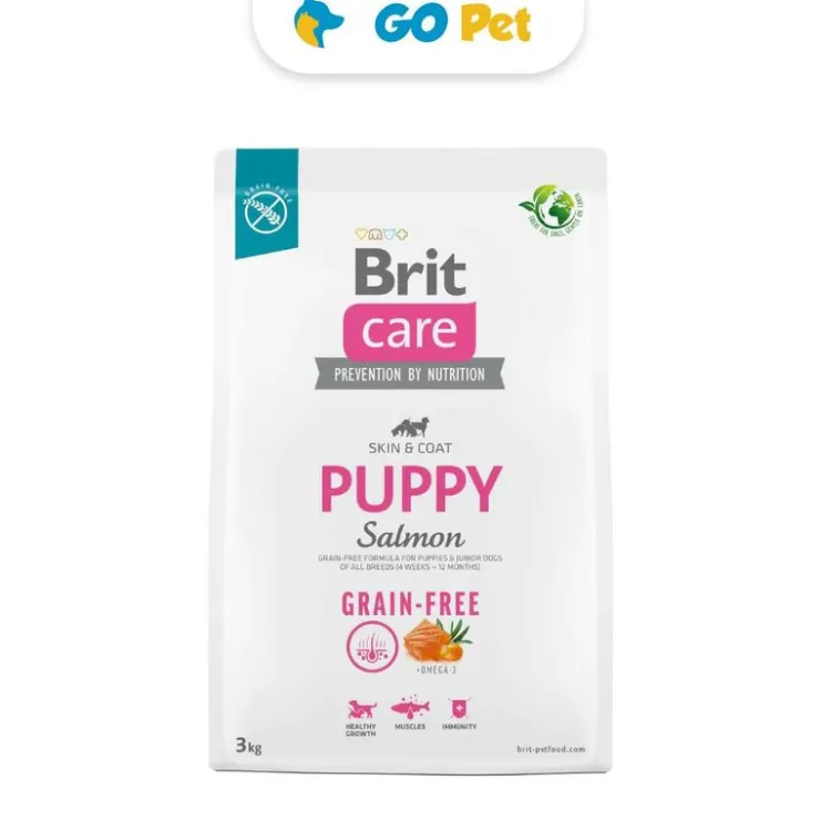 Brit Care Grain Free Puppy Salmón 3 Kg