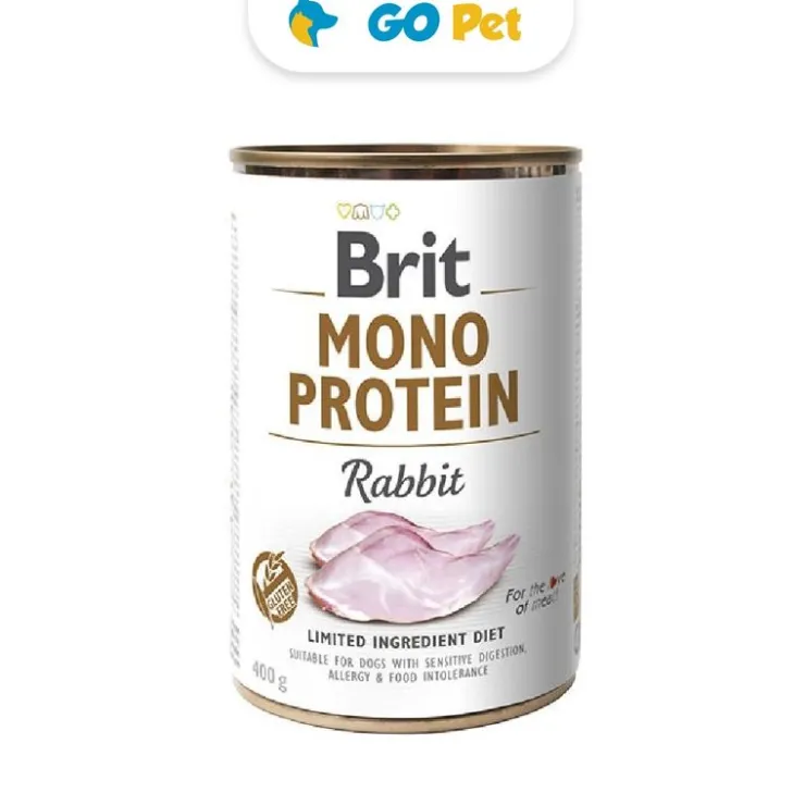 Brit Mono Protein Rabbit 400 gr - Conejo