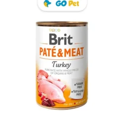 Brit Pate & Meat Turkey 400 gr - Pavo
