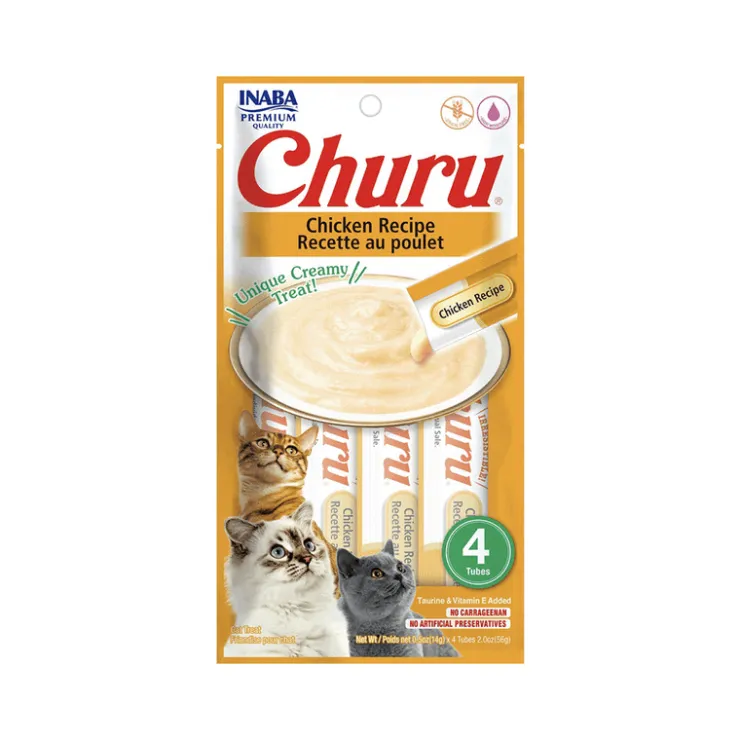 Churu Cat Chicken Recipe - Sabor Pollo 14 gr x 4 Tubos