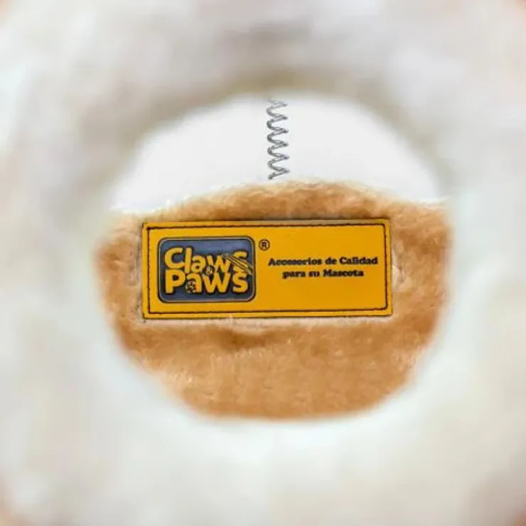 Claws & Paws Cama de Madera para Gatos Beige (48x31x19 Cms)