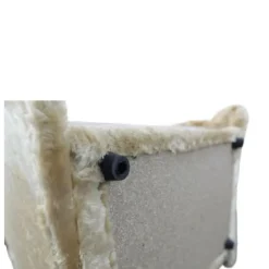 Claws & Paws Rascador Cueva de color Camello en forma de Gato 40 x 41 x 35 cm