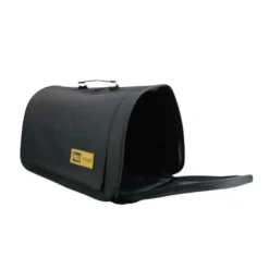 Claws & Paws Transportador de Tela de Color Negro #3 45 x 24 x 24 cm
