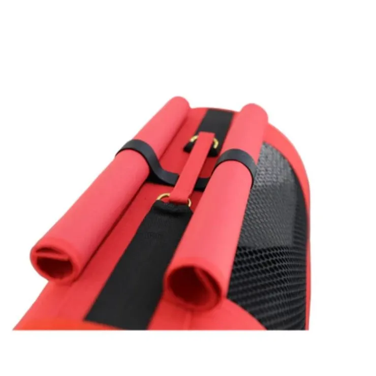 Claws & Paws Transportador de Tela de Color Rojo #3 45 x 24 x 24 cm