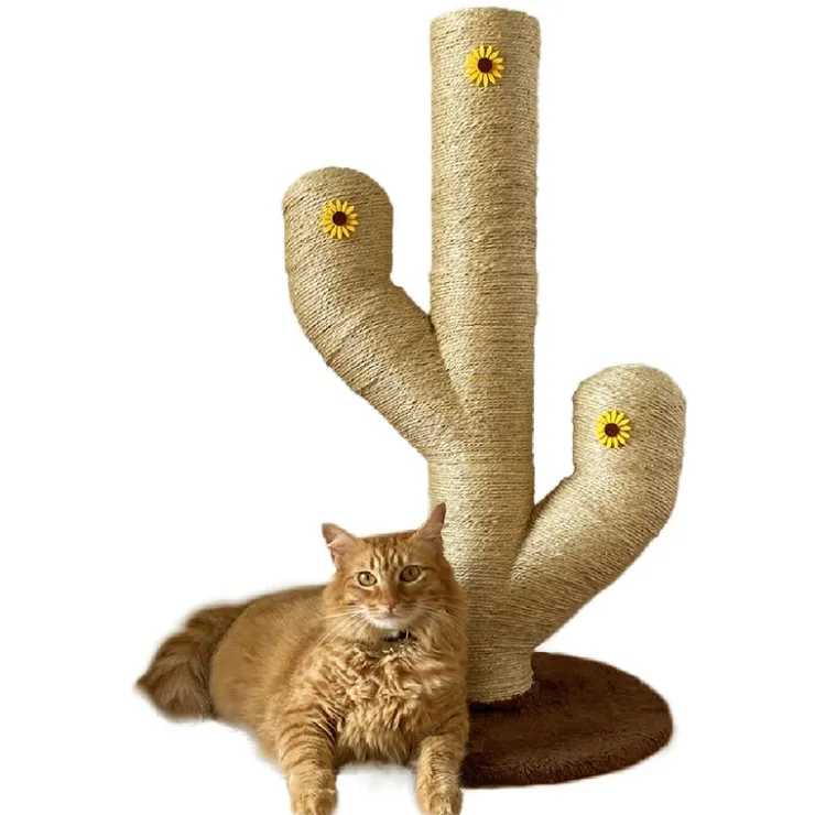 CLUB PETS Mini Cactus Rascador 70cm Natural