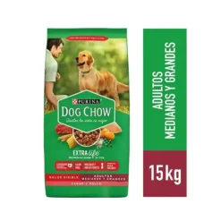 Dog Chow Adulto Raza Mediana y Grande 15 Kg