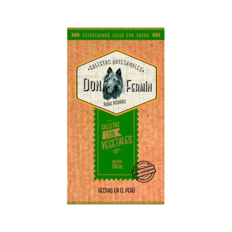 Don Fermín Don Fermin Galletas de Vegetales x 120 Gr