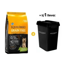 Equilibrio Grain Free Adult Dog Small Breeds - Libre de Granos - Adulto Razas Pequeñas 7.5 Kg