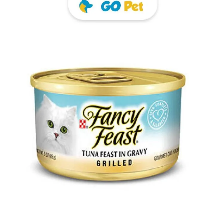 Fancy Feast Tuna Feast in Gravy - Atún a la Parrilla en Salsa 85 gr