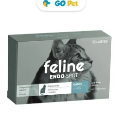 FELINE Endo Spot Pipeta para Gato más de 5 Kg - Antiparasitario para Gatos