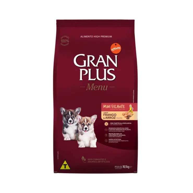 Gran Plus Cachorro Mini Pollo & Arroz 10 Kg