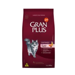 Gran Plus Gato Adulto Castrado Salmon & Arroz 10 Kg - Disponible desde 02.06.2025