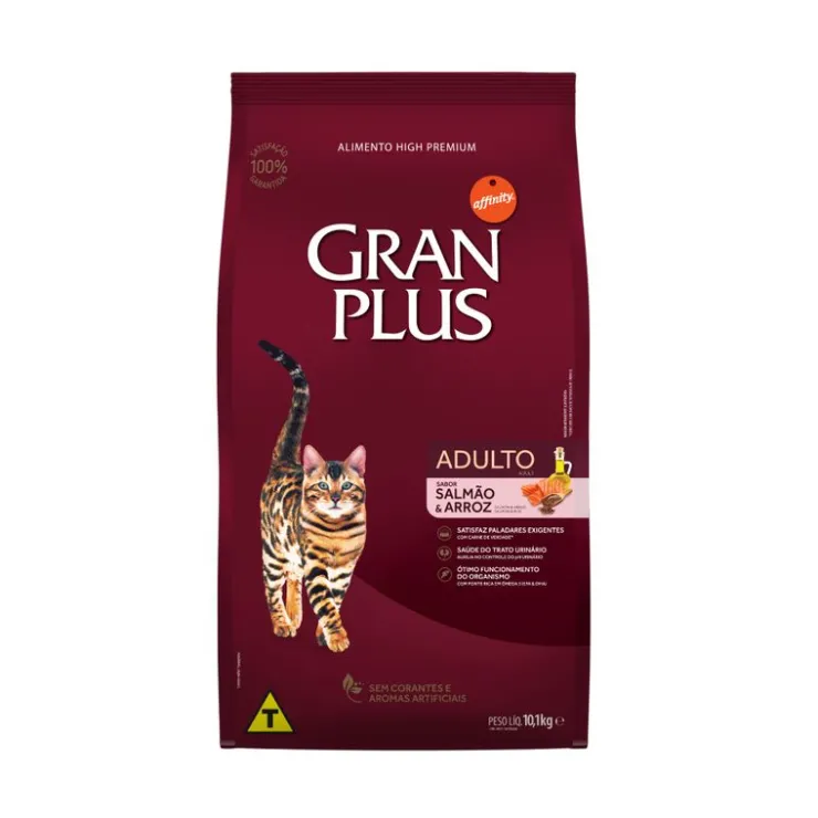 Gran Plus Gato Adulto Salmon & Arroz 10 Kg