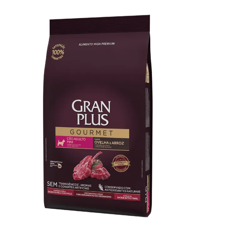 Gran Plus Gourmet Perro Adulto Mini Cordero & Arroz x 10 kg