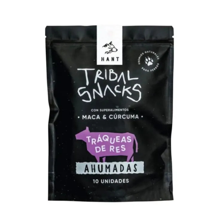 Hant Tribal Snacks Traqueas de Res - Bolsa x 10 und