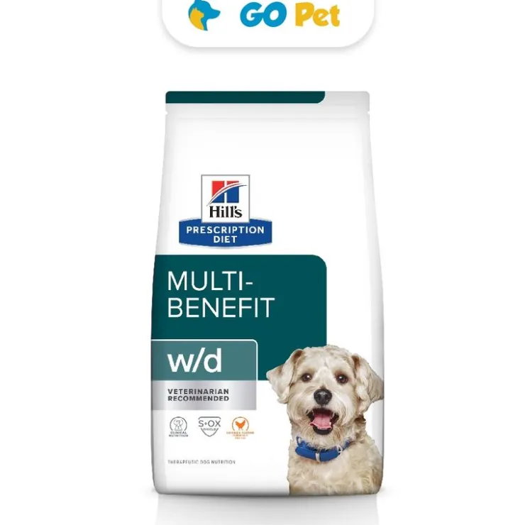 HILLS PD Canine w/d Dry 1.5 kg - Digestive, Weight, Glucose Management - Manejo de Glucosa, Digestivo y Peso