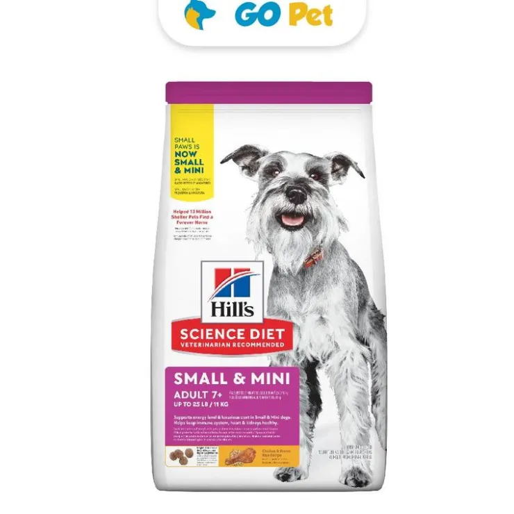 HILLS SD Canine 7+ Mature Small & Mini 2 Kg - Adulto Mayor - Rz. Pequeñas y Mini