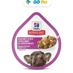 HILLS SD Canine Adult Small & Mini Carne y Vegetales(Estofado) Bandeja 99 Gr - Adulto