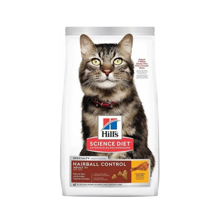 HILLS SD Feline Hairball Control 7+ Active Longetivy 1.6 kg - Adultos Mayores Control de Bolas de Pelo