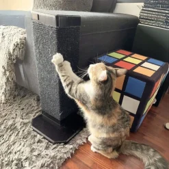 Inca Miau Rascador de Madera Para Sillones Miel