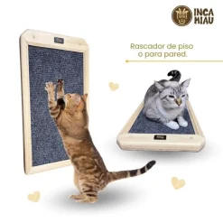 Inca Miau Tablero Rascador Ayni de madera