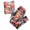 KHURMI Pijama Invierno Collage Pets Damas