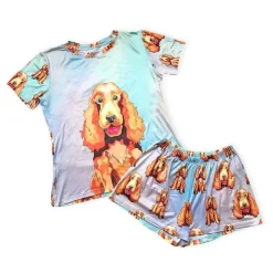 KHURMI Pijama Verano Cocker Damas