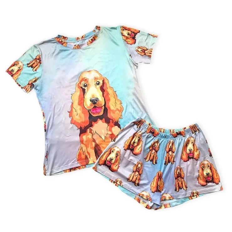 KHURMI Pijama Verano Cocker Damas
