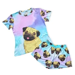 KHURMI Pijama Verano Pug Damas