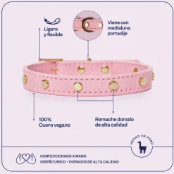 Kiki & Koko KI&KO Collar Para Gatos Kiki Sakura - Rosado
