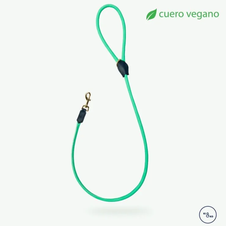 Kiki & Koko KI&KO Set Correa + Collar Aqua - Verde Agua