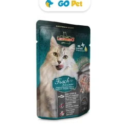 LEONARDO Pescado Camarones Pouch 85 Gr - Gato Adulto