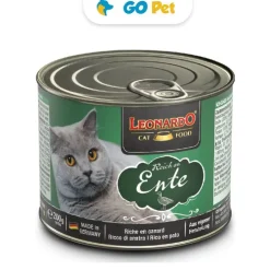 LEONARDO Quality Selection Pato 200 Gr - Gato Adulto